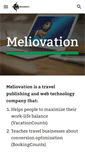 Mobile Screenshot of meliovation.com